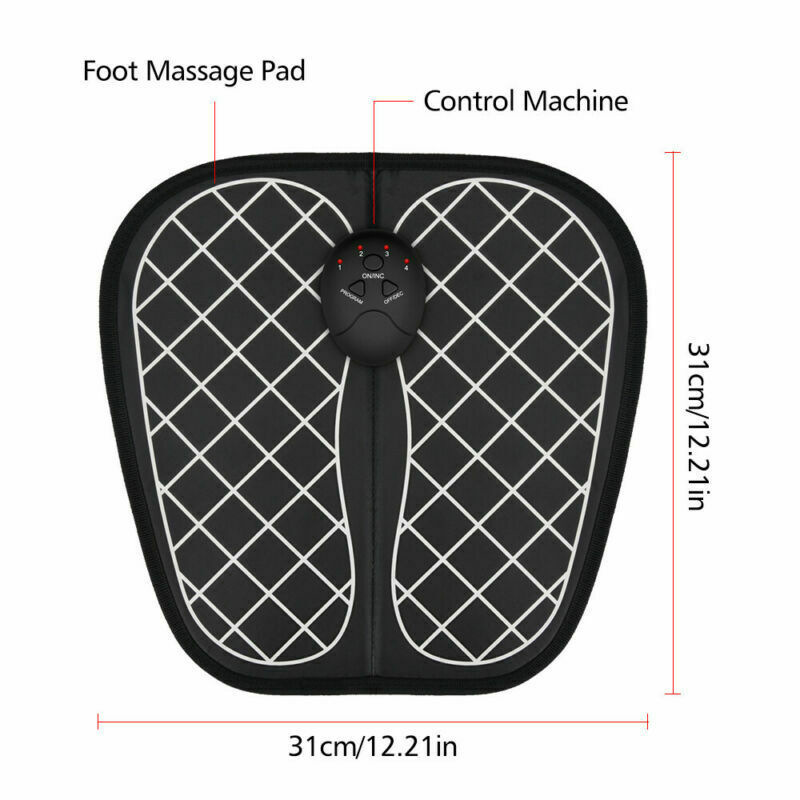 EMS ポータブル折りたたみフット ヒーティング マッサージ パッド